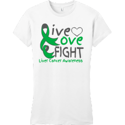 Liver Cancer Awareness T-shirts