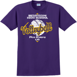 Mesrobian Volleyball High School Pico Rivera Ca - Volleyball T-shirts