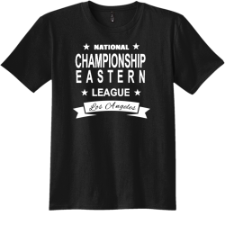 National Championship Eastern League T Shirts
