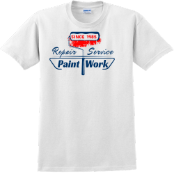 Paint Work Service - Construction T-shirts