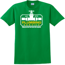 Plumbing Service - Construction T-shirts