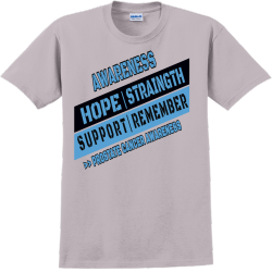Prostate Cancer Awareness T-shirts