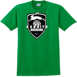 Rabbits Basketball Team T Shirts
