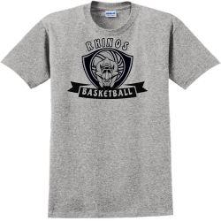 Rhinos Basketball Team T Shirts