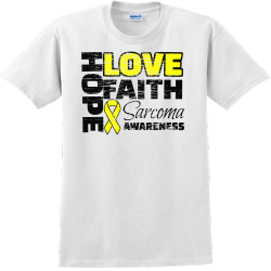 Sarcoma Cancer Awareness T-shirts