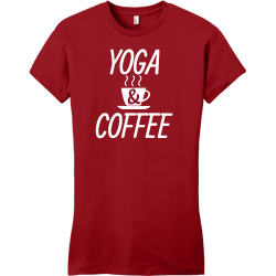 Yoga & Coffee  - Yoga T-shirts