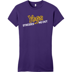 Yoga Stresses Me Out - Yoga T-shirts