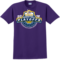 Tigers Basketball Playoffs - Basketball T-shirts