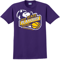 Huskies Playoffs Basketball - Basketball T-shirts