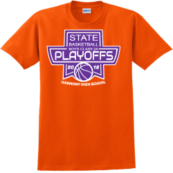 Tigers Basketball Playoffs - Basketball T-shirts