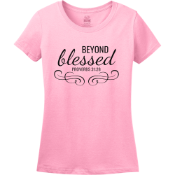 beyond blessed christian shirt designs