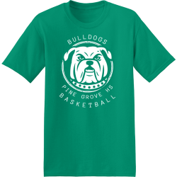 bulldogs pine grove hs basketball basketball t shirts