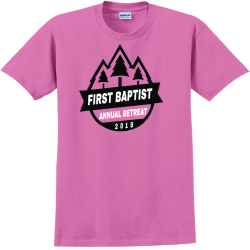 Church Camp T-Shirt Design