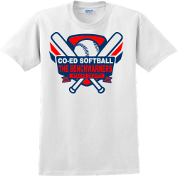 Co-ed Softball - Co-ed Softball T-shirts