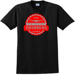 College Swimming League - Swimming T-shirts
