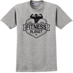 Distressed Cross Fit T-Shirt Design