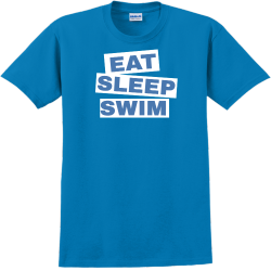 Eat Sleep Swim - Swimming T-shirts