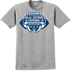 North vs South Football All Star Game T-shirts