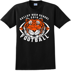 Gallup High School Football 2019 - Teamwear T-shirts