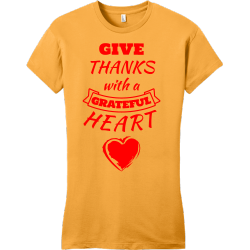 Give Thanks With A Grateful Heart - Thanksgiving T-shirts