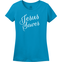 Jesus saves - Christian T-shirts