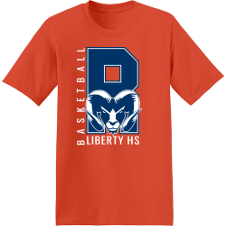 Liberty High School Basketball - Basketball T-shirts