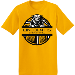 Lincoln High School Basketball - Basketball T-shirts