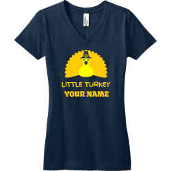 little turkey your name thanksgiving t shirts