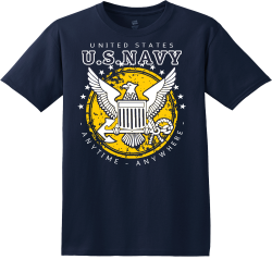 navy shirt designs t shirts