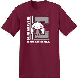 Saint Marys High School Basketball - Basketball T-shirts