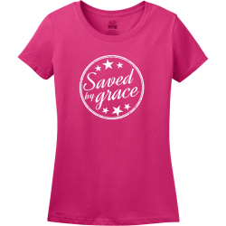 Saved by grace - Christian T-shirts