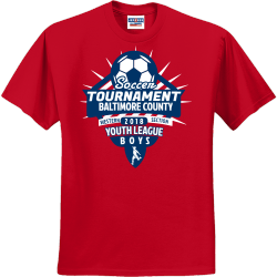 Soccer T-Shirt Designs - Designs For Custom Soccer T-Shirts - On Time ...