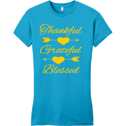 Thankful Grateful Blessed - Thanksgiving T-shirts