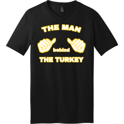 the man behind the turkey thanksgiving t shirts