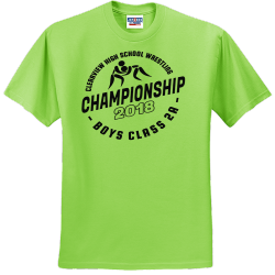 wrestling championship shirt designs T shirts