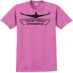 Your Team Swimming - Swimming T-shirts