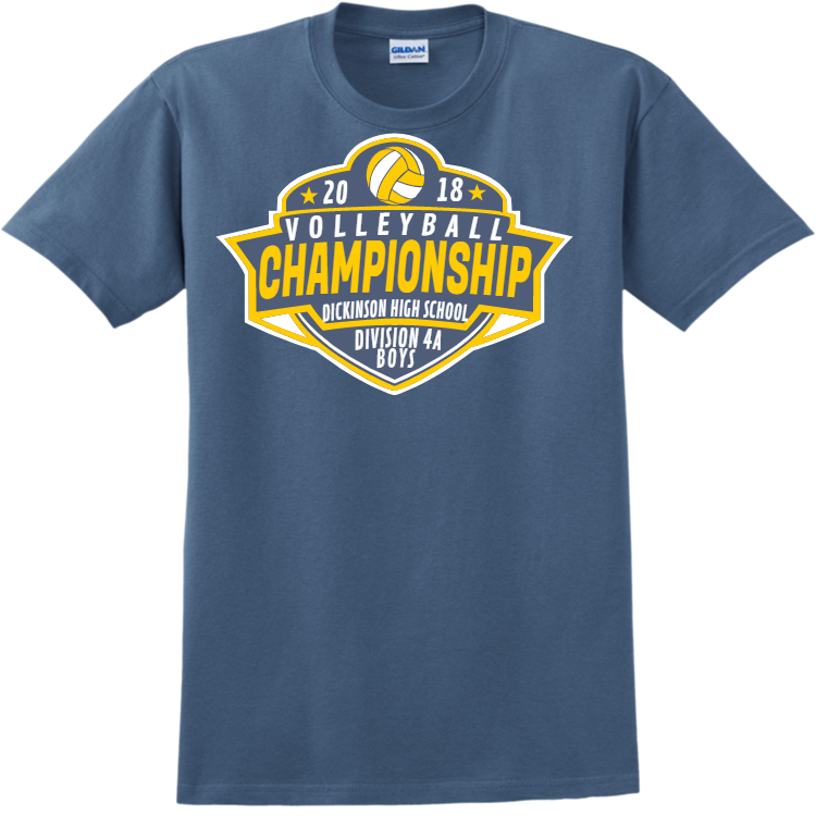Volleyball championship cheap t shirts