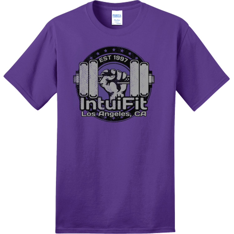 workouttshirtsdesignsAdult 100 Cotton TShirts Port And Company PC150