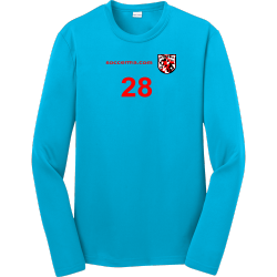 Long-Sleeve-para-youth Charlies Boy's 100% Polyester Long Sleeves Sport-Tek YST350LS