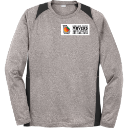 Vladimir-Palas THREE POINT THREATS Unisex 100% Polyester Long Sleeves Sport-Tek ST361LS