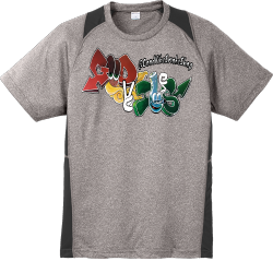 GoodVibeSmokeShop Men's 100% Polyester T-Shirts Sport-Tek ST361