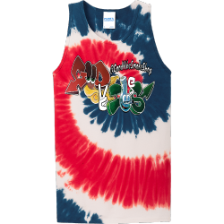 GoodVibeSmokeShop Men's Tie-Died Tank Tops | Port And Company PC147TT