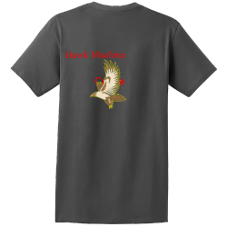 Hawk-Machine-Create Men's 100% Cotton T-Shirts