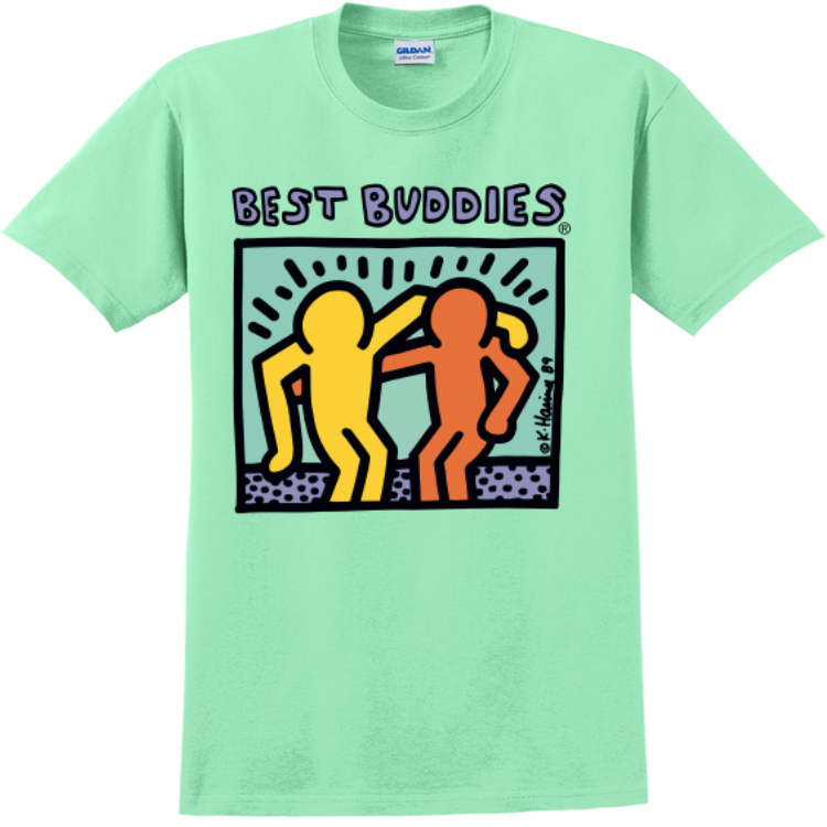 Best buddies 2018 Adult 100 Cotton TShirts Gildan 2000