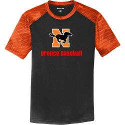 Bronco-Baseball DISCONTINUED Boy's 100% Polyester T-Shirts Sport-Tek YST371