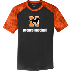 Bronco-Baseball DISCONTINUED Boy's 100% Polyester T-Shirts Sport-Tek YST371