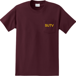 SUTV Create Adult 100% Cotton T-Shirts Port And Company PC61P