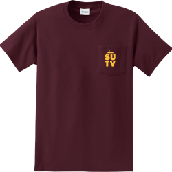 SUTV Create Adult 100% Cotton T-Shirts Port And Company PC61P