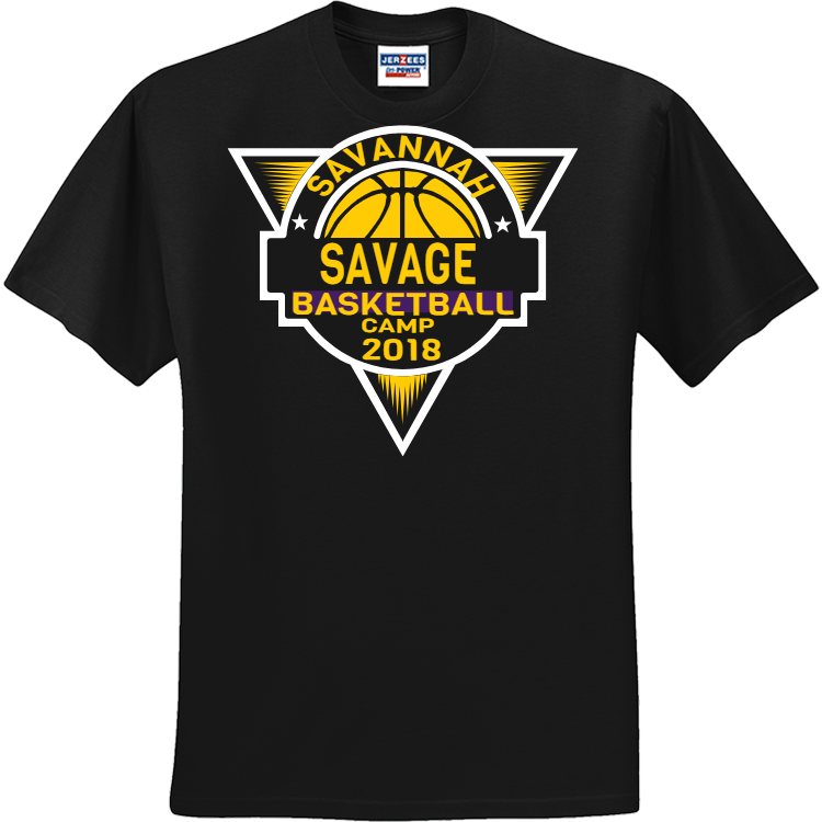 basketball camp tshirt designs