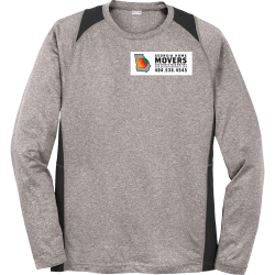 Create THREE POINT THREATS Unisex 100% Polyester Long Sleeves Sport-Tek ST361LS